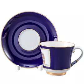 Banquet tea set with the pattern "Classics of St. Petersburg" for 6 persons (20 items)